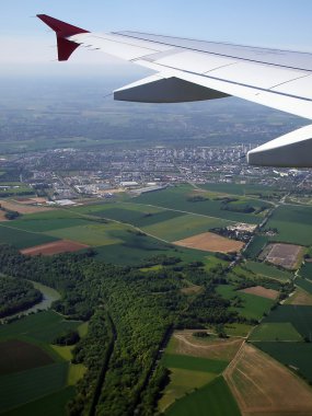 Bir hava manzarası.