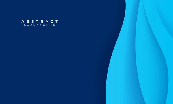 Современный Синий Дизайн Фона Синий Абстрактный Фон Бизнес Шаблон — стоковый вектор
