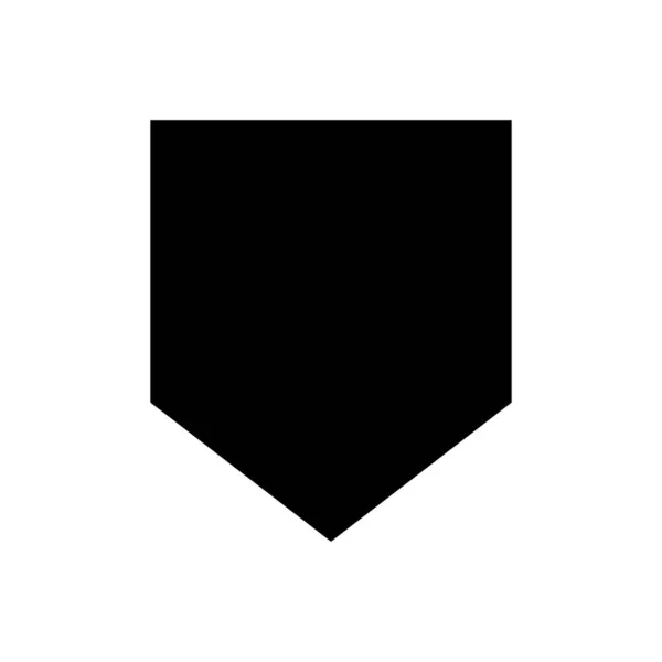 几何屏蔽设计 使用现代几何风格的盾牌或徽章 矢量说明 — 图库矢量图片