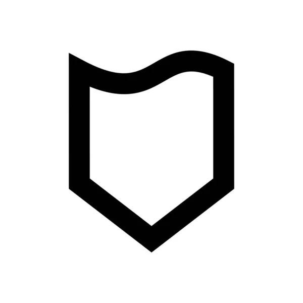 Geometrisches Schilddesign Schild Oder Abzeichen Modernen Geometrischen Stil Vektorillustration — Stockvektor