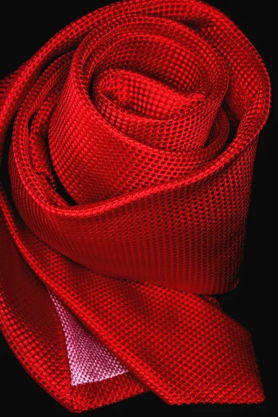 Red neck tie — Stock Photo, Image