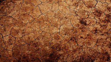 Eski kahverengi kağıt parşömen arka plan tasarımı. Üzüntülü vintage lekeler, mürekkep lekeleri ve solmuş eski püskü bir merkez. Zarif antika bej rengi.