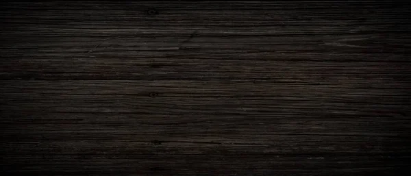 Textur Aus Schwarzem Holz Als Natürlicher Hintergrund Düsterer Holztisch — Stockfoto