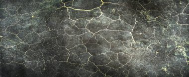 Gri arkaplan dokusu, siyah kenarlı eski kağıt tasarımı, eski antik metal arkaplan illüstrasyonu, toprak kahve rengi.