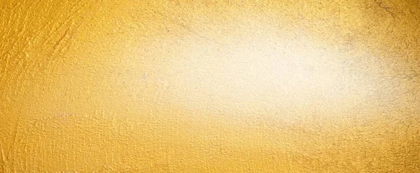 Abstrakte Grunge Und Zerkratzte Technik Gelbe Farbe Betonwand Zement Glatte — Stockfoto