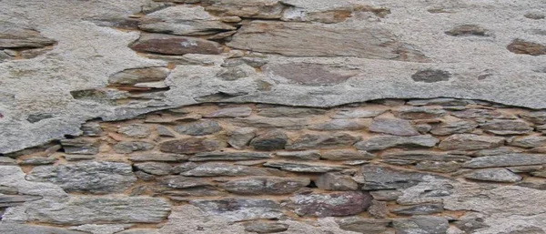 Designed Stoned Stucco Background Warm Limestone Texture — Φωτογραφία Αρχείου