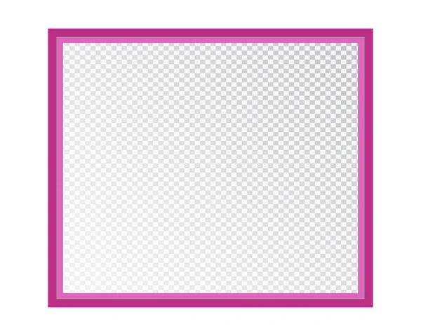 Photo Frame Picture Poster Photo Picture Frame Mock Vector Illustration — Wektor stockowy