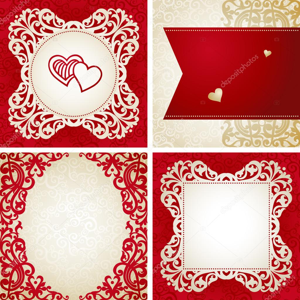 Featured image of post Moldura Convite De Casamento Vermelho E Branco / Design de convite de casamento decorado com moldura e franjas vermelhas e douradas, também tem um padrão de losangos vermelhos no topo.