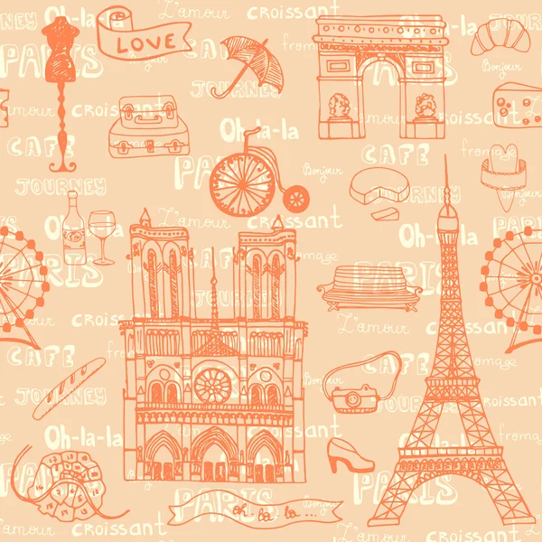 Paris — Stock Vector