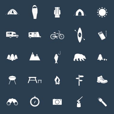 Kamping simge kümesi. 