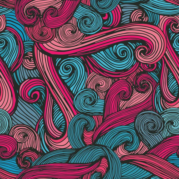 Söta abstrakta sömlösa mönster — Stock vektor