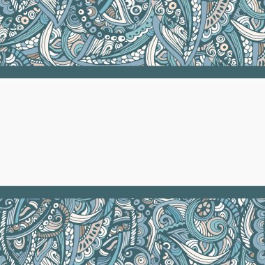 soyut çerçeve vektör içinde yapılan metin için