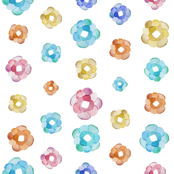 Watercolor pattern — Stock Vector