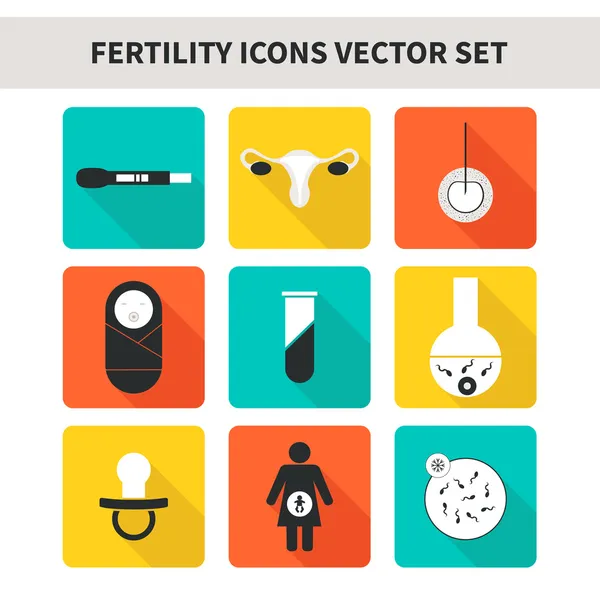 Baby icons — Stock Vector