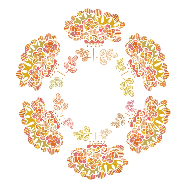 Floral card — Stock Vector