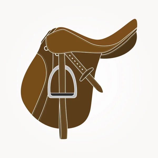 Horse Saddle — Stock Vector