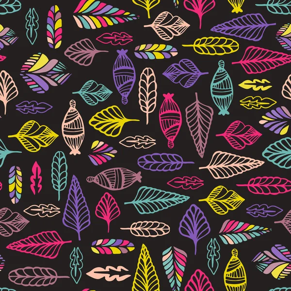 Motif floral sans couture — Image vectorielle