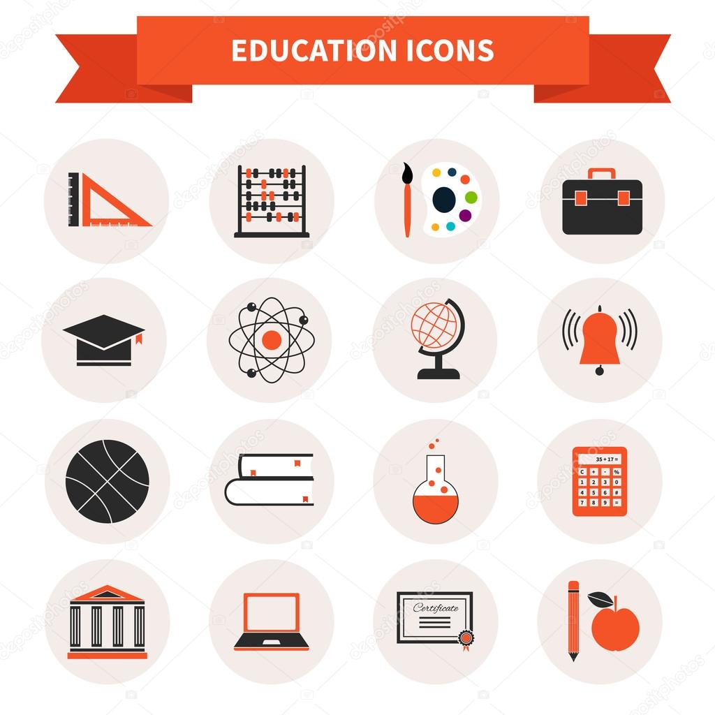 School Subject Icons