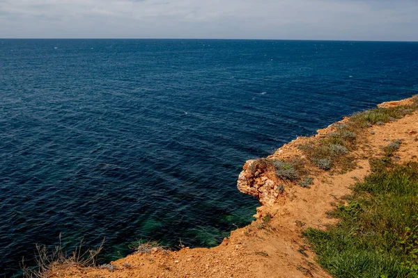 Yellow Sea Shore View Water — Stock Photo, Image