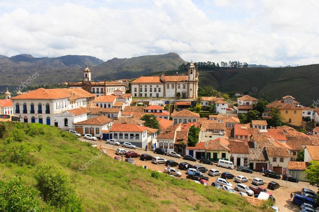 View of Ouro Preto, Brazil