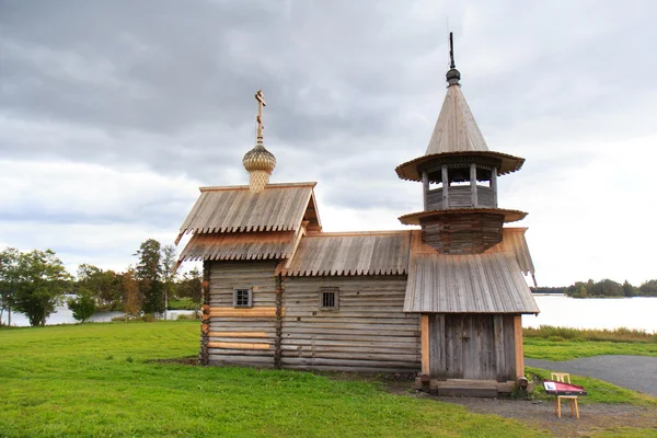 Деревянная церковь в Кижи — стоковое фото