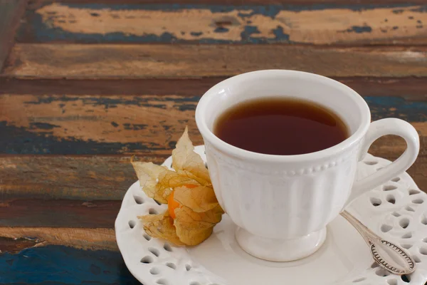 Vintage cup of tea — Stock Photo, Image