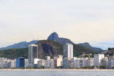 Copacabana plaj İsa kurtarıcı, rio de janeiro