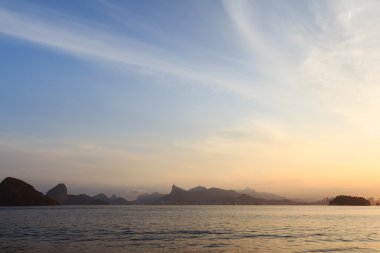 niteroi günbatımı corcovado sugarloaf rio de janeiro
