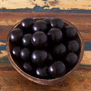 Brazilian berry jaboticaba kase ahşap tablo