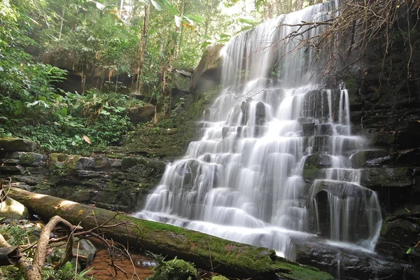 Man dang vattenfall — Stockfoto