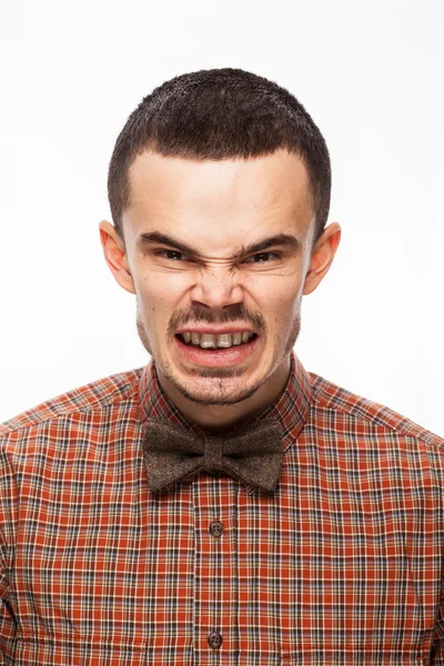 Funny Man Face — Stock Photo, Image