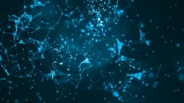  Tatil sunumları, başlıkları ve modelleri için soyut mavi arkaplan