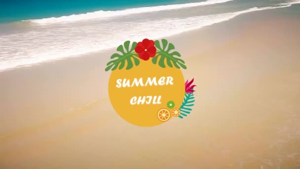 Summer Fun Vacation Promo Video Mockup — Stock Video