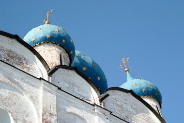 Suzdal, kubbeler doğuş Katedrali'nin bizim bayanın