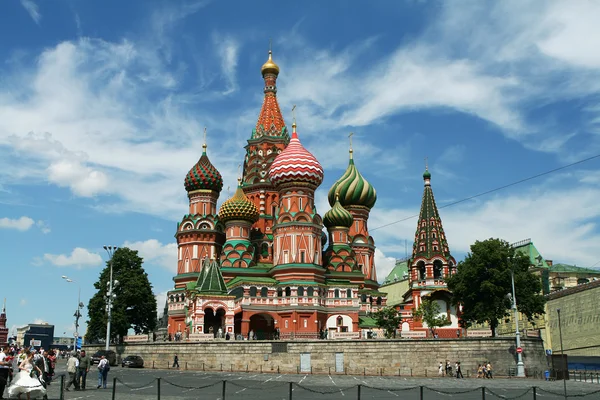 Moscú, Catedral de San Basilio (Catedral de Nuestra Señora de Pall ) —  Fotos de Stock