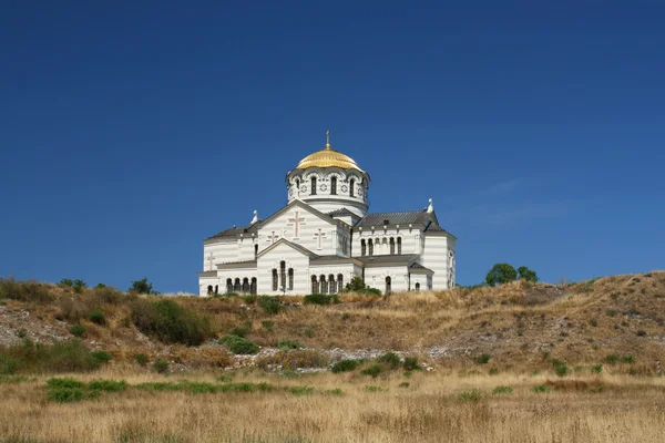La iglesia San Vladímir en Chersonese, Sebastopol, la Crimea — Foto de Stock