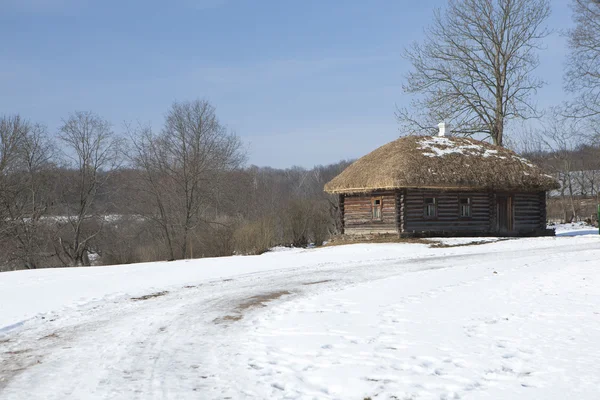Die Kutscherhütte in Jasnaja Poljana — Stockfoto