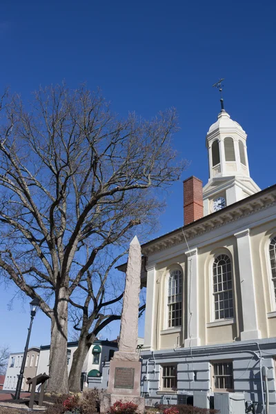 Warrenton court thouse, Altstadt warrenton, virginia — Stockfoto