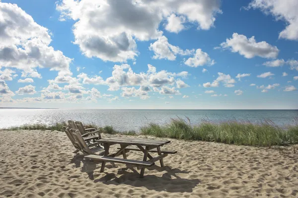 Kabeljauw van de Kaap strand in provincetown, ma Rechtenvrije Stockfoto's