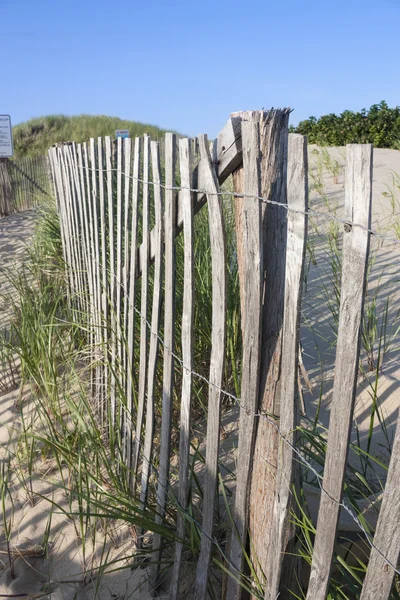 Stranden staket — Stockfoto