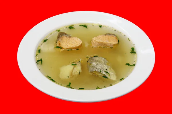 Sopa de peixe — Fotografia de Stock