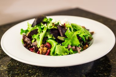 sebzeli ve sebzeli salata 