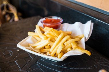 Patates kızartması. 