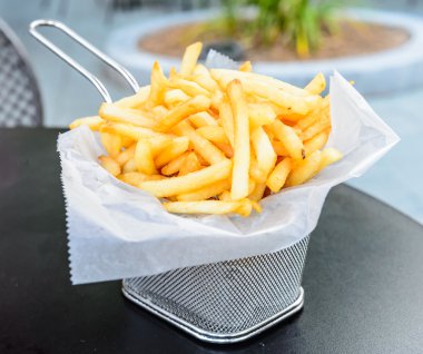 Patates kızartması. 