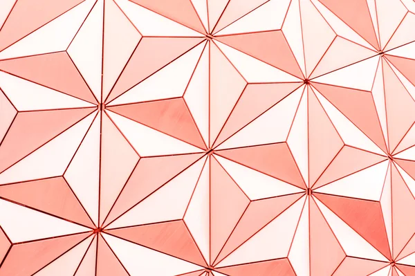 Abstract triangle background from the outside of a geodesic dome