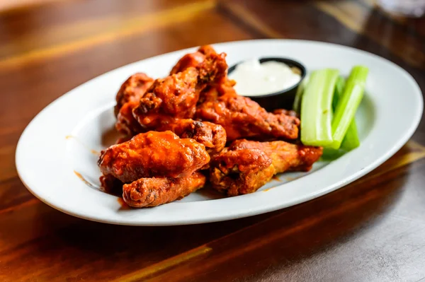 Buffalo chicken wings — Stock Photo, Image