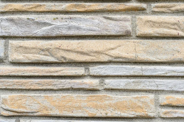 Muster von Ziegeln in der Wand — Stockfoto