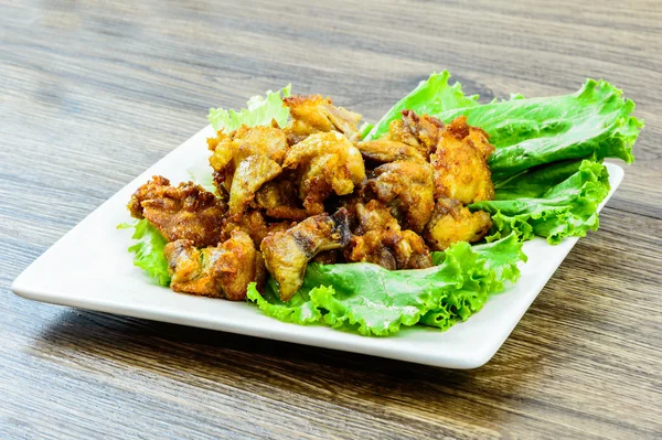 Hot Meat Dishes - Fried Chicken — Stock Photo, Image