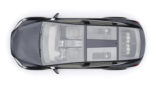 Tula Rusland Januari 2022 Tesla Model Full Size City Suv — Stockfoto