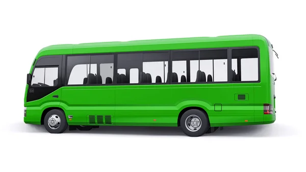 도시와 지역을 버스입니다 디자인 광고를 자동차 — 스톡 사진